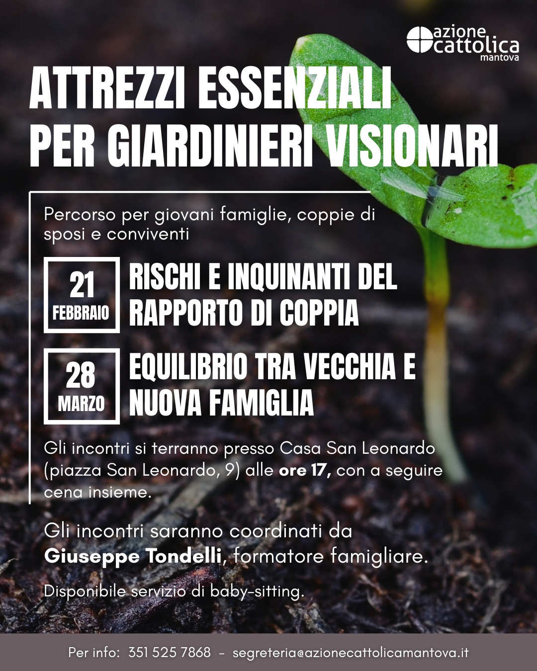 PERCORSO GIOVANI COPPIE E FAMIGLIE