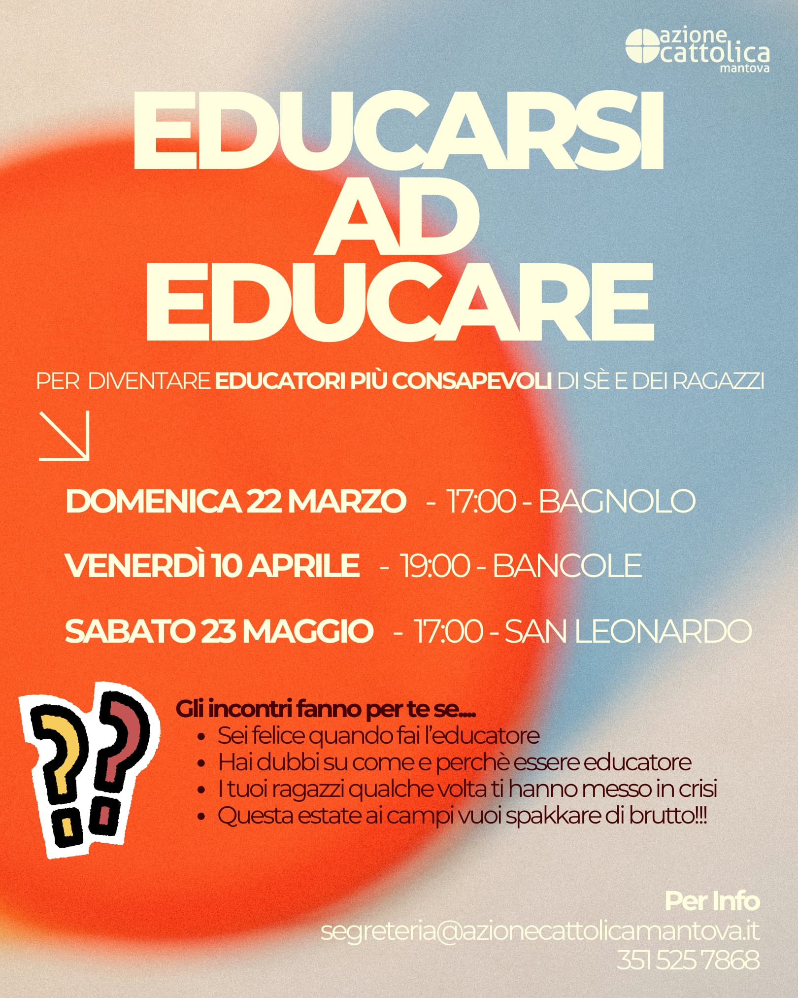 Educarsi ad educare